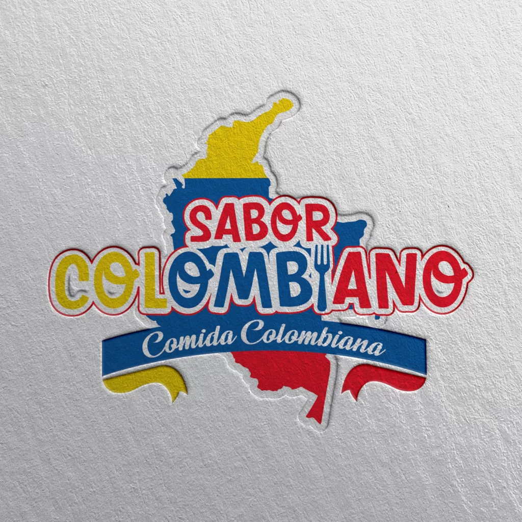 logotipo restaurante colombiano